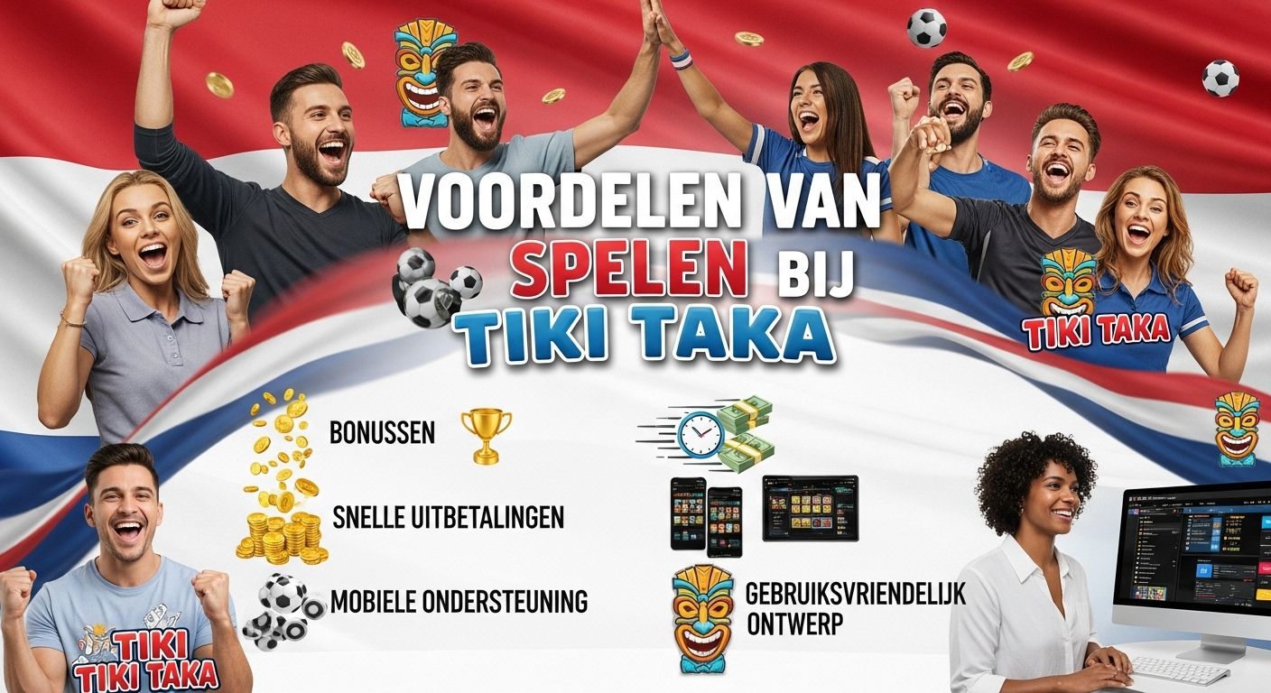 Voordelen van hier spelen tiki taka einloggen