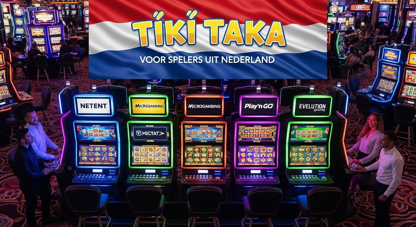 Games en softwareleveranciers tiki taka football